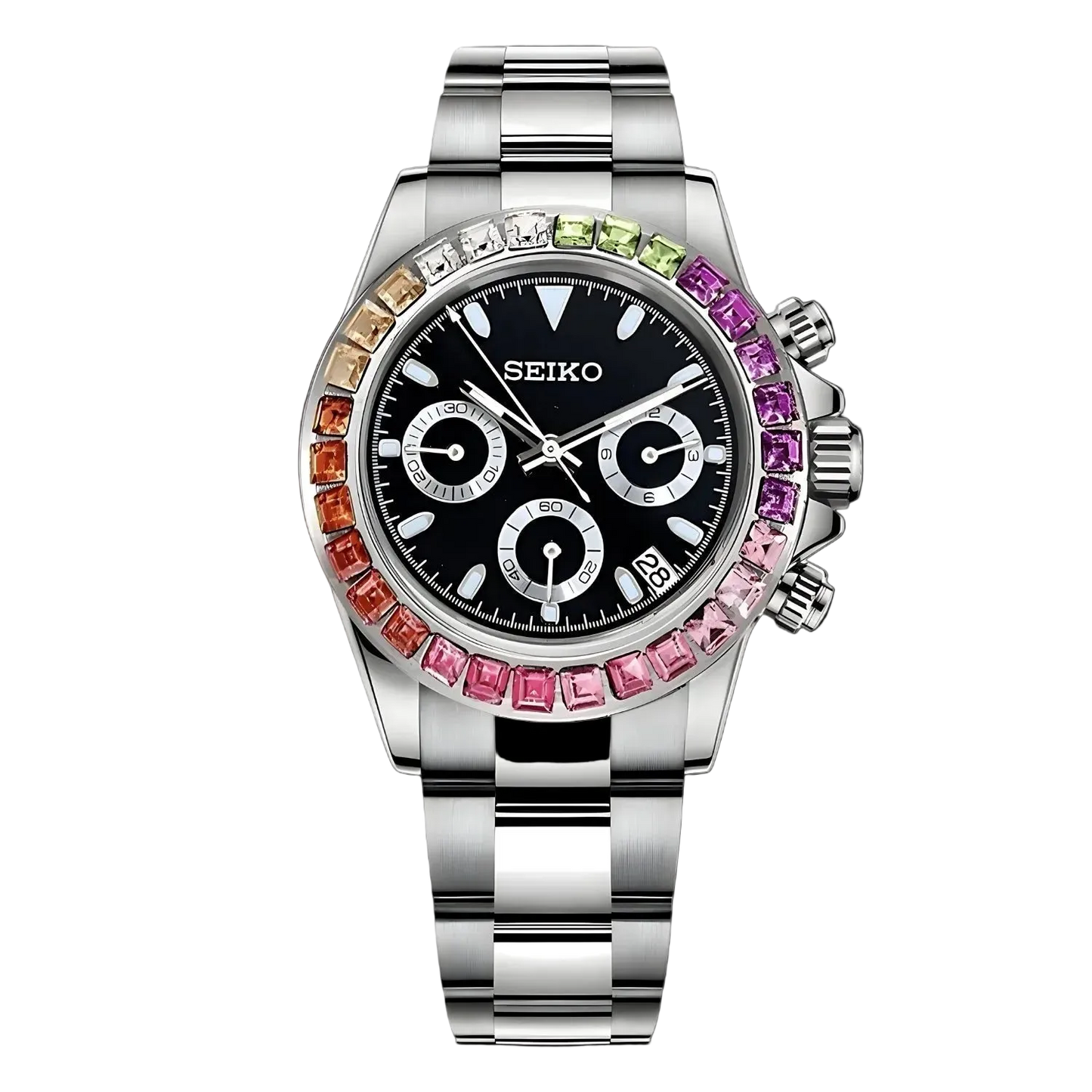 Chronographe Rainbow Pavé