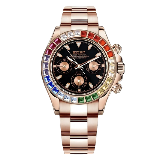 Chronographe Rainbow Or Rose